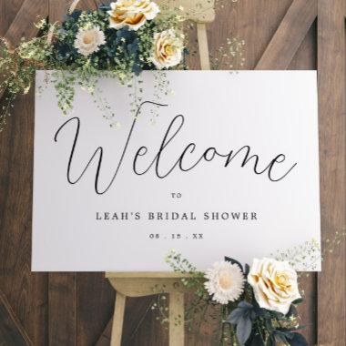 Simple Minimalist  Welcome Sign