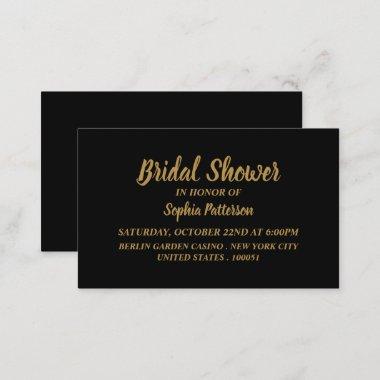 Simple & Modern, Bridal Shower Ticket Invitations