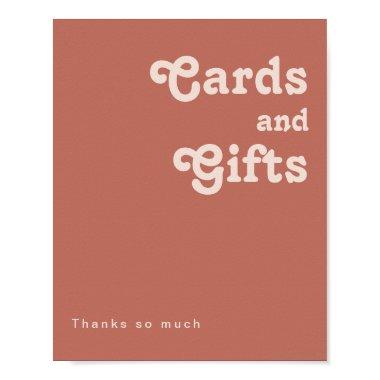 Simple Retro Vibes | Old Rose  and Gifts Poster