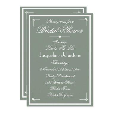 Simple Rustic Script Name RSVP Email