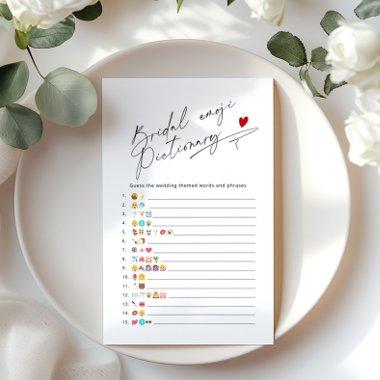 Simple script  emoji pictionary game
