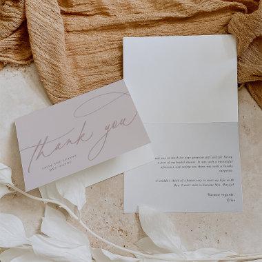 Simple Script | Elegant Personalized Thank You Invitations