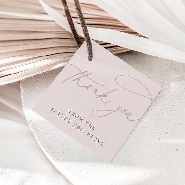 Simple Script | Elegant Personalized Thank You Favor Tags