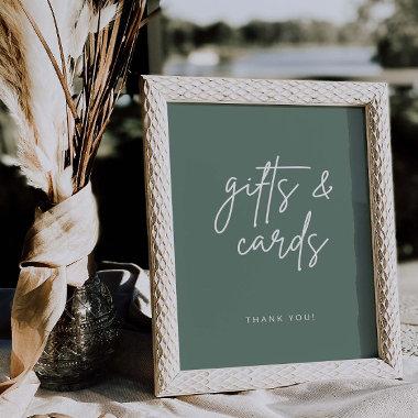 Simple Script Gift Table Wedding Decor Sign