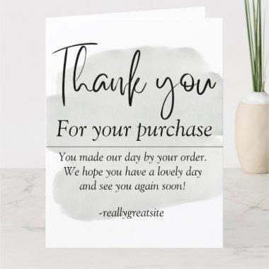 simple thank you Invitations