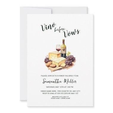 Simple Vino before Vows Red Wine