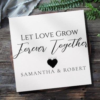 Simple Wedding Bridal Favor Seeds Envelope