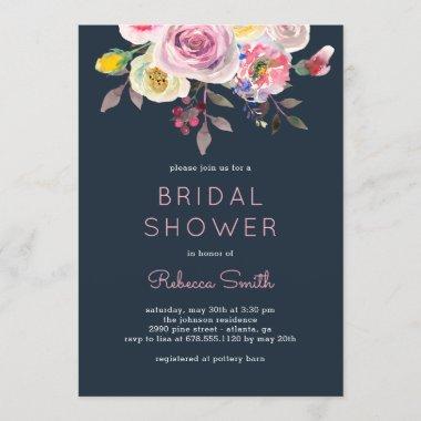Simply Pretty EDITABLE COLOR Bridal Shower Invite