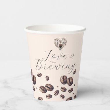 Sip and See Butterfly Theme Purple Custom Paper Cups