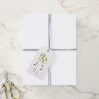 Sip, Sip Hooray Prosecco Gift Tags