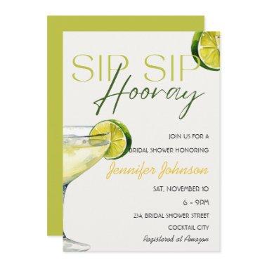 Sip Sip Hooray Tequila Cocktail