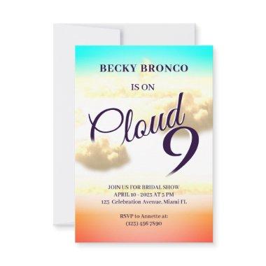 Sky dreamy cloud nine romantic save the date