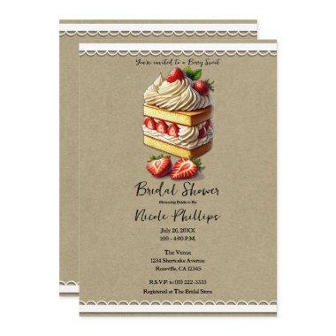 Slice of Strawberry Shortcake
