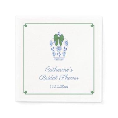 Smart Ginger Jar Christmas  Party Napkins