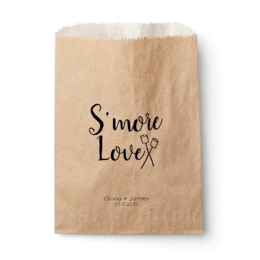 Smore Love Marshmallow Bridal Shower Wedding Treat Favor Bag