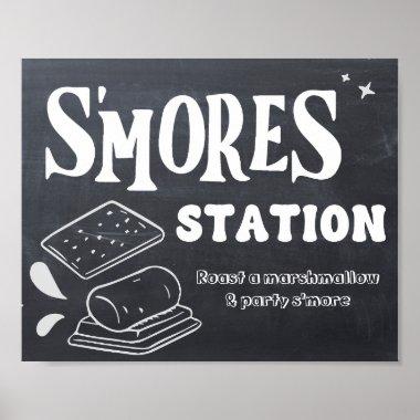 S'mores Station Sign