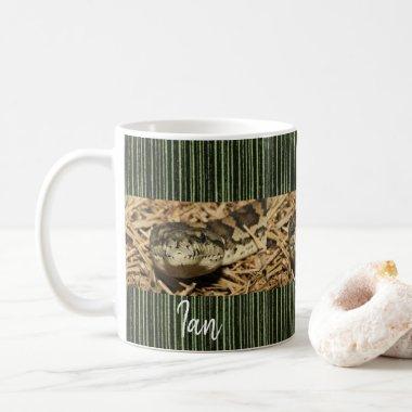 Snake Green Black Stripe Mug