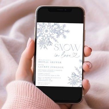Snow in Love QR Snowflake Winter