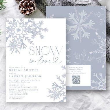 Snow in Love QR Snowflake Winter