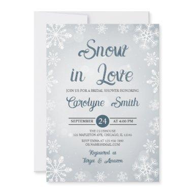 Snow in Love Snowflakes Winter