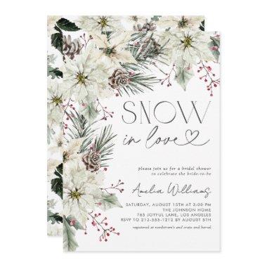 Snow in Love White Poinsettia Winter