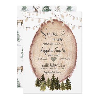 Snow In Love Winter  Woodland