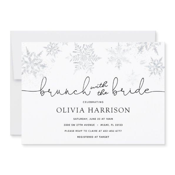 Snowflake Brunch with the Bride Shower