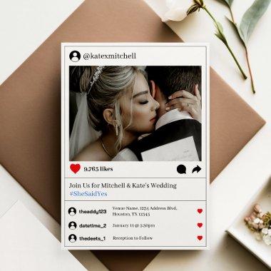 Social Media Post Photo Wedding