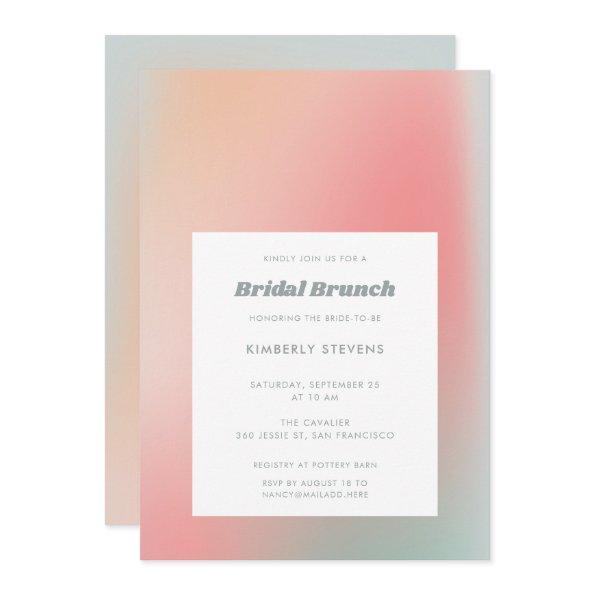Soft Gradient Pastel Pink Mint