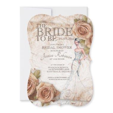 Soft Peach Colored Roses
