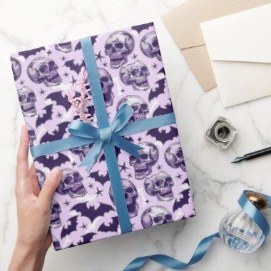 Soft Purple Gothic Fantasy Wrapping Paper