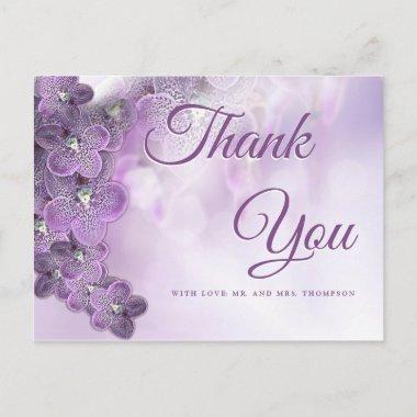 Soft Violet Orchid design PostInvitations
