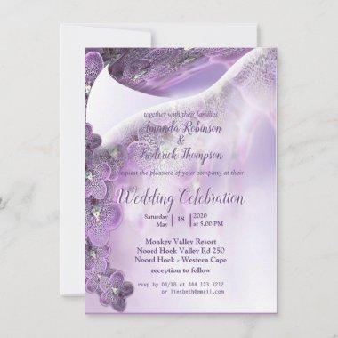 Soft Violet Orchid Wedding