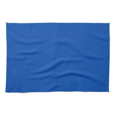 Solid Cobalt Blue Kitchen Towel