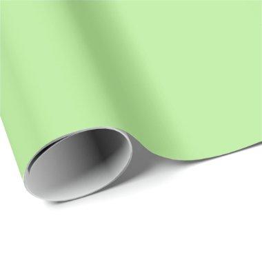 Solid Color Wrapping Paper in Apple Green