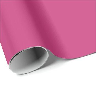 Solid Color Wrapping Paper in Fuchsia