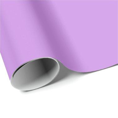 Solid Color Wrapping Paper in Orchid Lavender