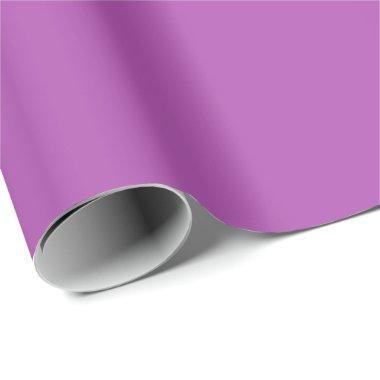 Solid Color Wrapping Paper in Orchid Purple