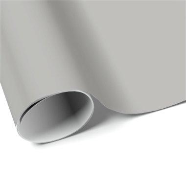 Solid Color Wrapping Paper in Soft Grey