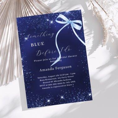 Something blue before I do bow