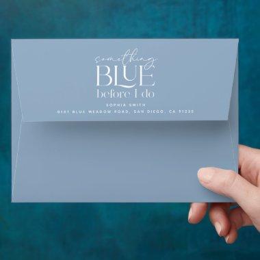 Something Blue Before I Do  Envelope