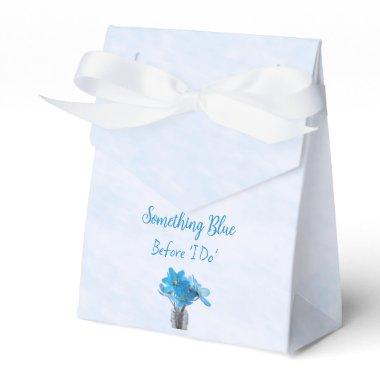 Something Blue Before I Do  Favor Boxes