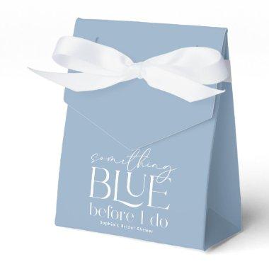Something Blue Before I Do  Favor Boxes