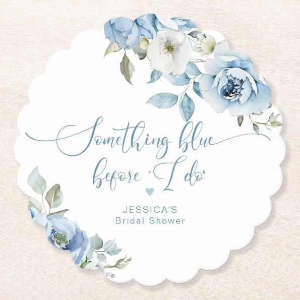 Something blue before I do  Paper Coaster
