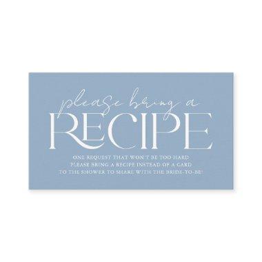 Something Blue Before I Do  Recipe Enclosure
