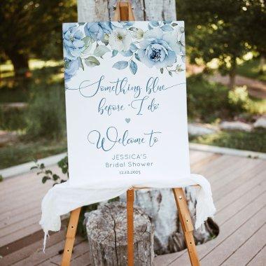 Something blue before I do dusty bridal welcome Foam Board