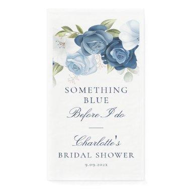 Something Blue Before I Do Elegant  Paper Guest Towels