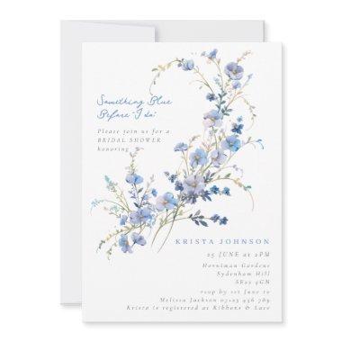 Something Blue Before I Do Floral