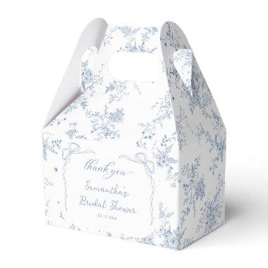 Something Blue  Favor Boxes