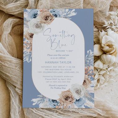 Something Blue Bridal Shower Invitations